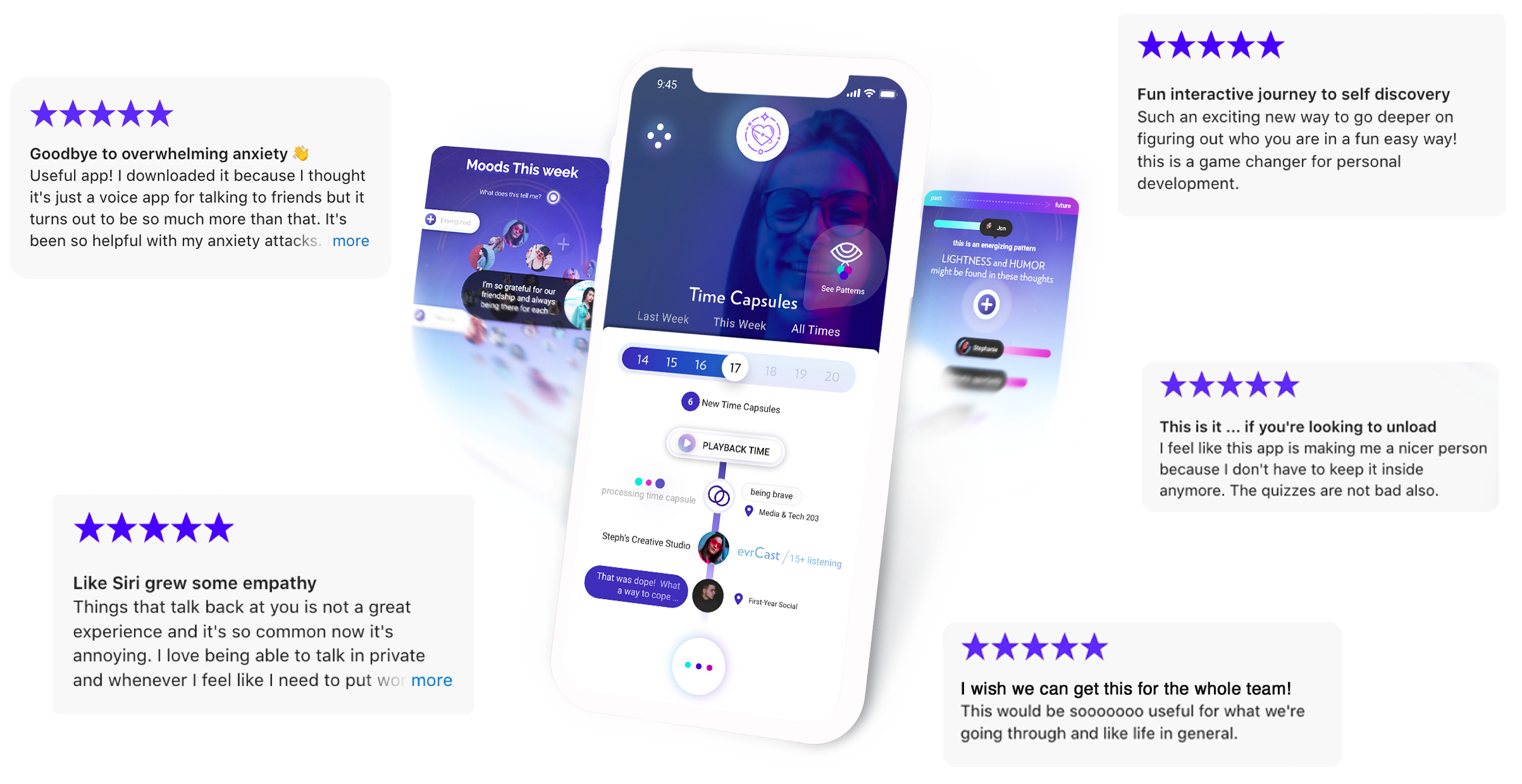 evrmore is the wellness GPS app that helps improve student athlete mental health and engagement. It addresses lackluster engagement and deteriorating mental health based on today's behaviors of tech natives