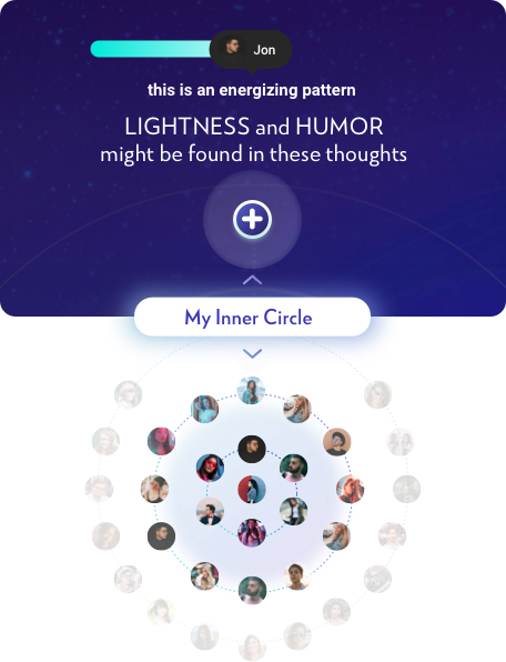 evrmore helps reveal hidden patterns in your thoughts to improve the way you relate to yourself and others